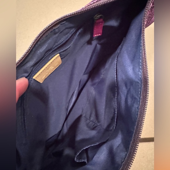 Etro Purple Paisley Shoulder Bag - Picture 5 of 15